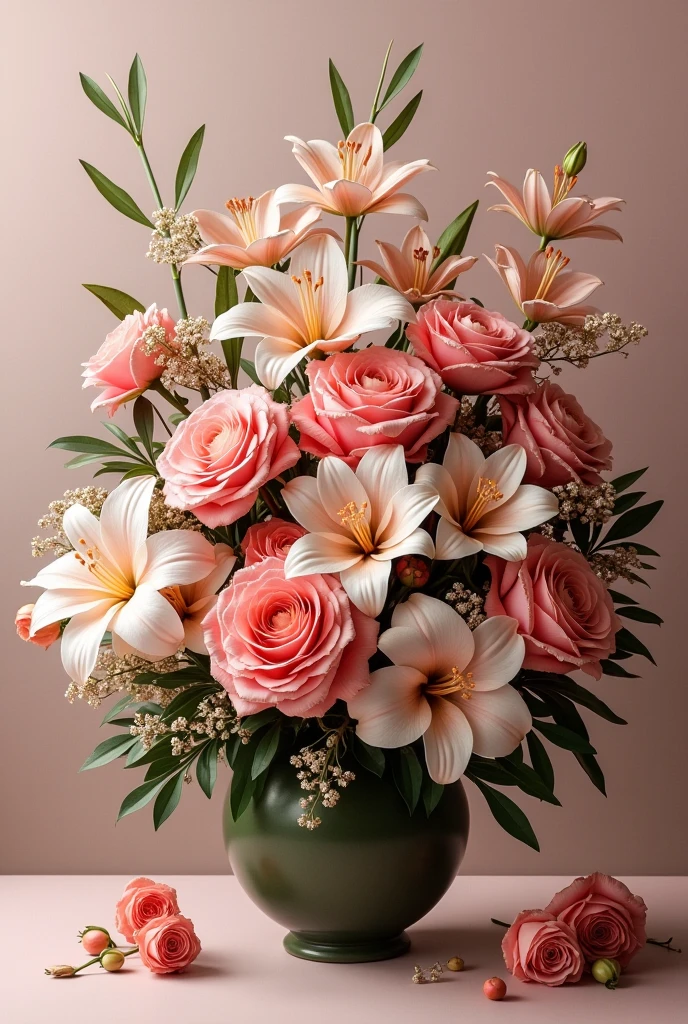 Luksuriøst blomsterarrangement fra Brexalonzap